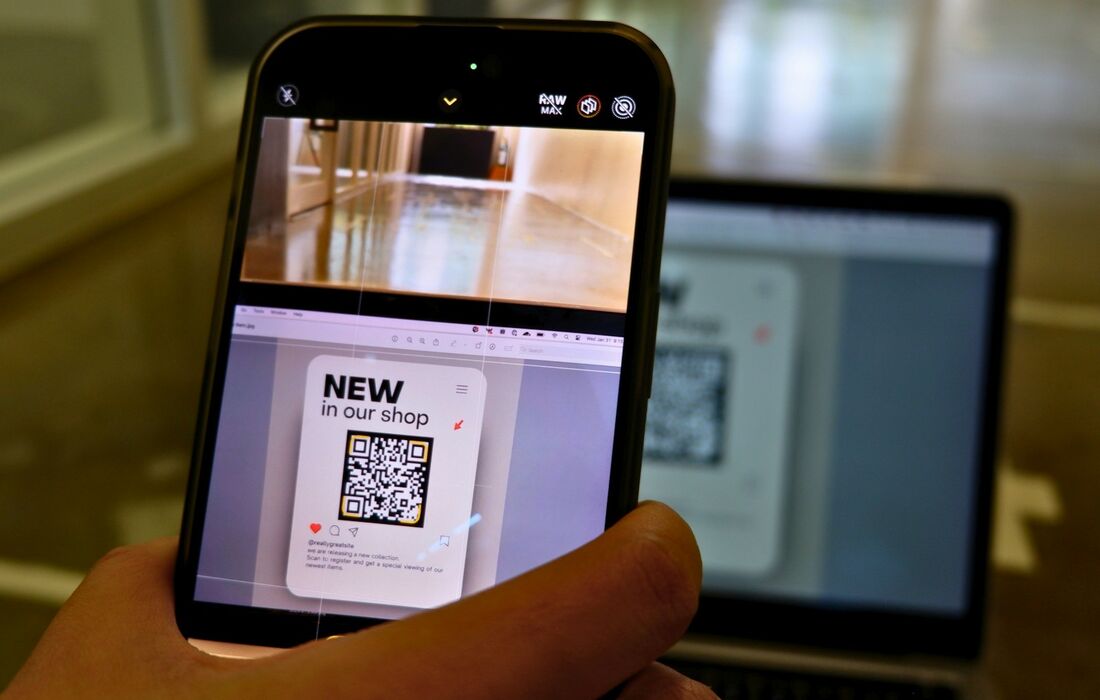 A barcode or QR code is another way to find the exact product
